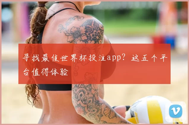 寻找最佳世界杯投注app？这五个平台值得体验